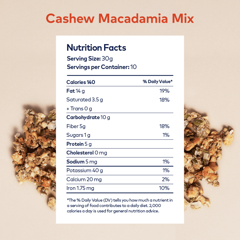 Cashew-macadamia